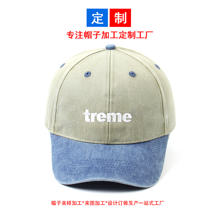 電腦刺繡六片棒球帽